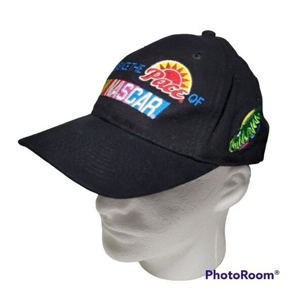 NASCAR Racing Hat Pace Picante Strapback Adjustable Embroidered Cap Fan Apparel - Picture 1 of 12